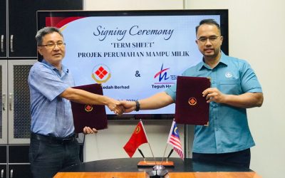 MAJLIS MENANDATANGANI ‘TERM SHEET’ ANTARA PKB DAN TEGUH HARIAN GROUP