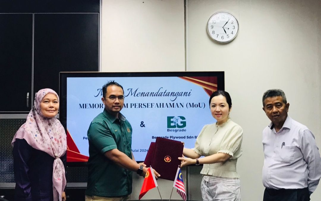 MAJLIS MENANDATANGANI MEMORANDUM PERSEFAHAMAN (MoU) ANTARA PKB DAN BESGRADE PLYWOOD SDN BHD