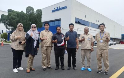 LAWATAN TAPAK KUMPULAN PKB KE KILANG NICHICON