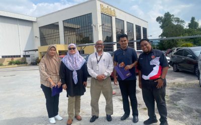 LAWATAN TAPAK KUMPULAN PKB KE KILANG BRAHIMS