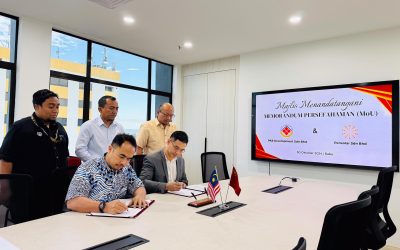 MAJLIS MENANDATANGANI MEMORANDUM PERSEFAHAMAN (MoU) ANTARA PKB DEVELOPMENT DAN PENSOLAR SDN BHD