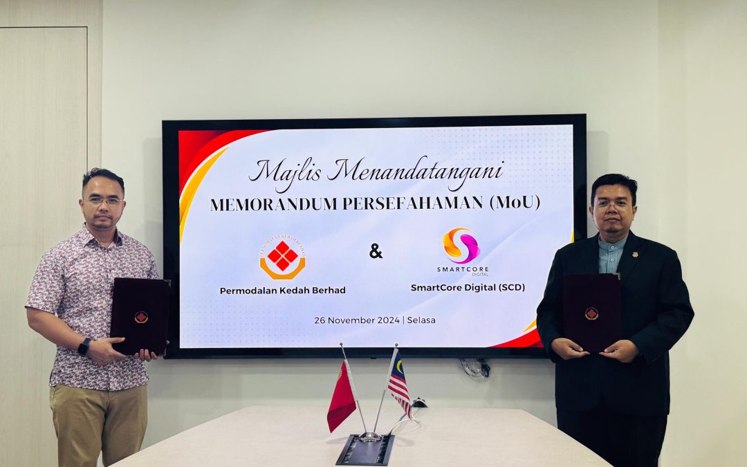 MAJLIS MENANDATANGANI MEMORANDUM PERSEFAHAMAN (MoU) ANTARA PKB DAN SMARTCORE DIGITAL SDN BHD