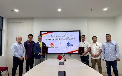 MAJLIS MENANDATANGANI MEMORANDUM PERSEFAHAMAN (MoU) ANTARA PKB DAN MYSPATIAL SDN BHD
