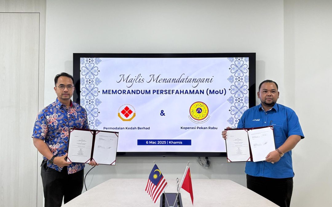 MAJLIS MENANDATANGANI MEMORANDUM PERSEFAHAMAN (MOU) ANTARA PKB DAN KOPERASI PEKAN RABU ALOR SETAR