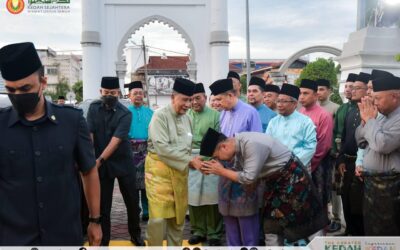 SULTAN KEDAH DAN SULTANAH KEDAH BERANGKAT KE MAJLIS BACAAN YASIN DAN DOA SEMPENA SAMBUTAN ULANG TAHUN HARI KEPUTERAAN KE – 83