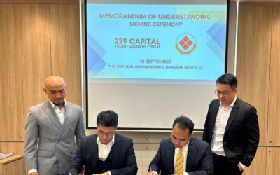 MAJLIS MENANDANTANGANI MEMORANDUM PERSEFAHAMAN (MOU) ANTARA PKB DAN 229 CAPITAL