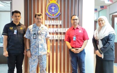 KUNJUNGAN HORMAT KE PEJABAT PEMBANGUNAN DAN PERANCANGAN TLDM, KUALA LUMPUR